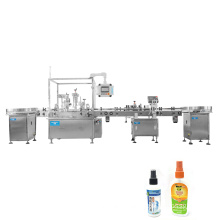 Mini injection 10ml vial filling capping machine